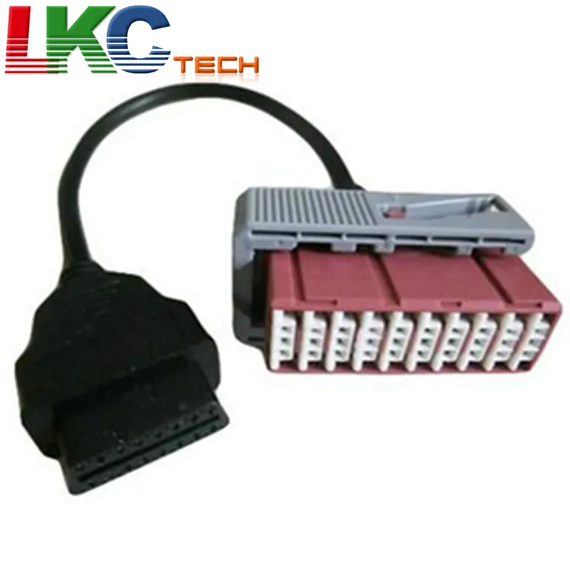 Лучшие продажи 30PIN кабель к 16pin диагностический инструмент 30 Pin к 16 pin OBD2 OBDII Женский Автомобильный Кабель для Pe-ug- eot citr- oen