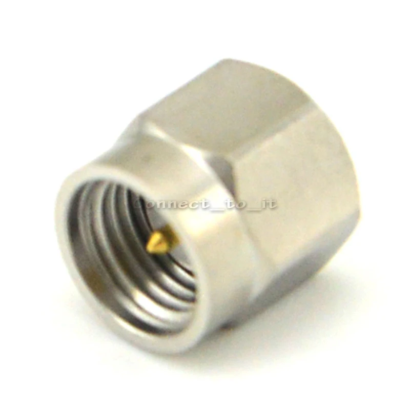 SMA-IPX Adapter SMA Plug Male to IPX U.FL Plug Male Stainless Steel Straight RF Connector M/M