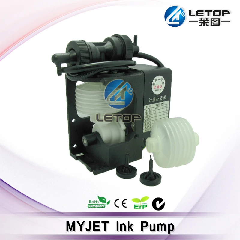 

High Quality.MYJET Ink Pump 24v 119ml/min for Large Format MYJET Solvent Printer