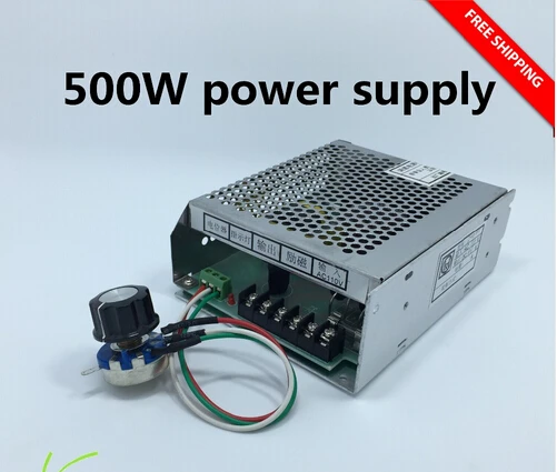 

220v power supply with speed governor for 500w dc 0-110v cnc air cooled spindle motor