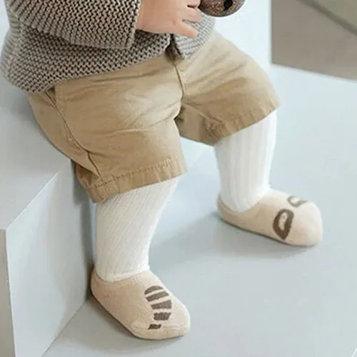 Хлопковые носки для малышей новорожденных носки-тапочки Обувь для мальчиков Обувь для девочек Дети Кролик Медведь Стиль
