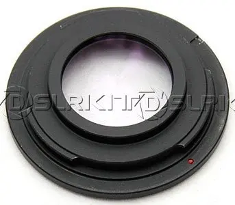 Переходное кольцо для объектива M42 и адаптер для крепления NIKON с стеклом для бесконечного фокуса