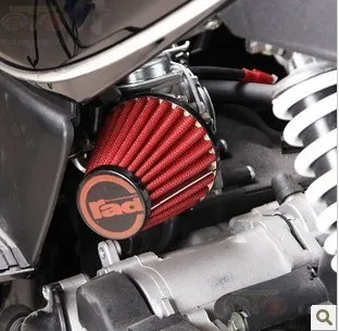 Воздушный фильтр GY6 РСЗ RSZ100 50cc 125cc 150cc JOG скутер очиститель 35 мм, 42 мм, 45 мм 48 мм Размер Аксессуары