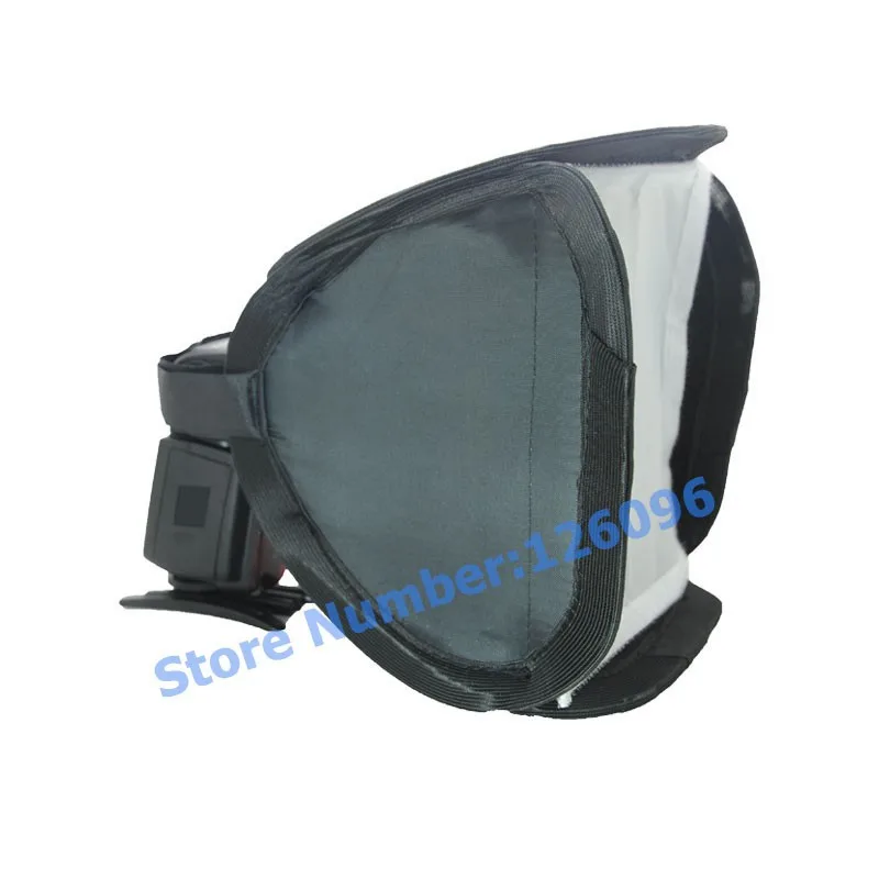 23x23 см мини Softbox диффузор для вспышки Speedlight Canon Nikon Sigma Metz sony