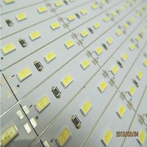 10 шт.* 1 м 5730 Бар 18 Вт 12 В 55 люмен/LED Жесткий Газа Бар свет 72leds+ UV алюминиевый сплав+ CPAM крышка