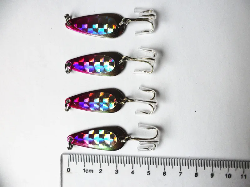 40 шт. по ePacket Spinner Bait 0,6 oz Spinner Приманки Спиннеры 17 г рыбные приманки для спиннинга жесткая металлическая приманка крепкие крючки
