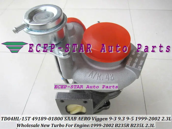 TD04HL-15T 49189-01800 49189-01830 TURBINE TURBO FIt For SAAB AERO Viggen 9-3 9.3 9-5 2.3L B235R B235L 1999-02 turbocharger