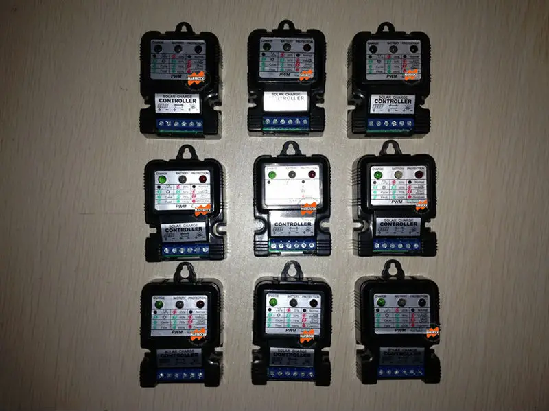 5A 6/12 V PWM регулятором солнечного заряда контроллер для система на солнечной батарее для дома с светодиодный дисплей и MCU, искусственно управления светодиодный