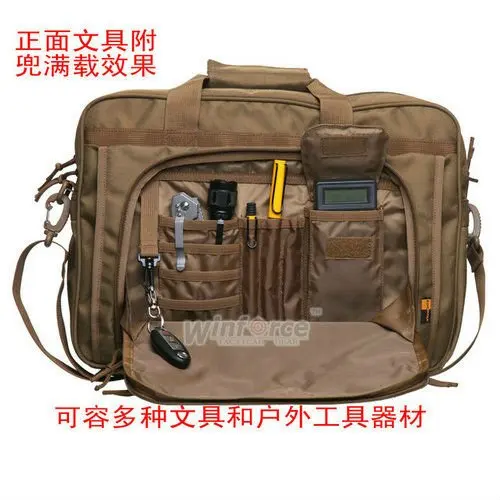 Ремень для тактического снаряжения WINFORCE/WC-06 Duty laptop 1" сумка/ CORDURA/гарантированное качество Военная и уличная сумка для переноски