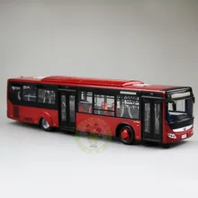 1 43 Scale China YuTong City Bus Coach Car Diecast Model Toys ZK6128HGK