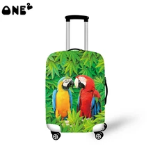 ONE2 beautiful design cute travel luggage cover birds pattern good quality 22,24,26 inch for suitcase boys