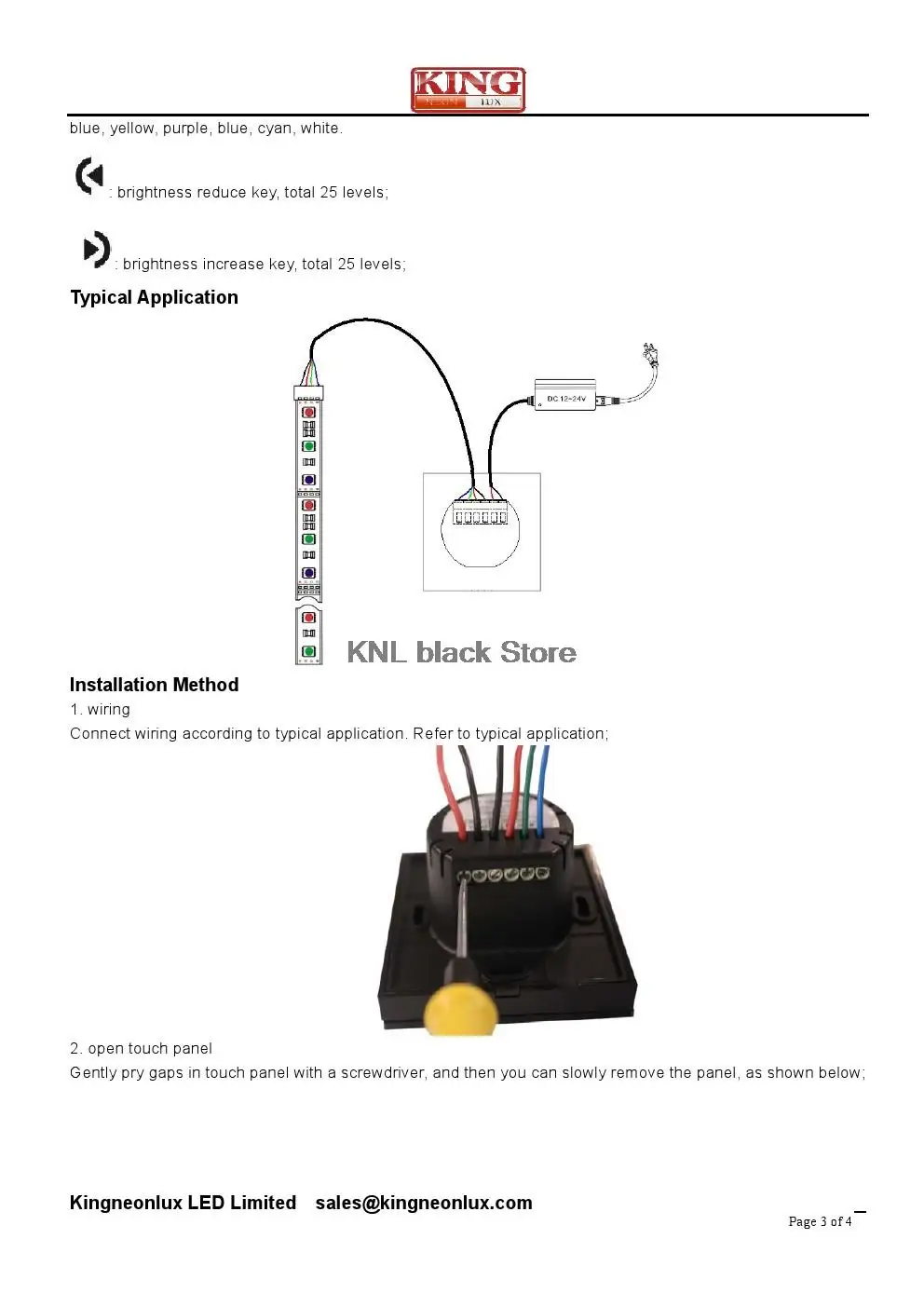 Низкого напряжения DC12-24V светодио дный Touch Панель цвет мечта контроллер, светодио дный RGB touch стекло Панель контроллер