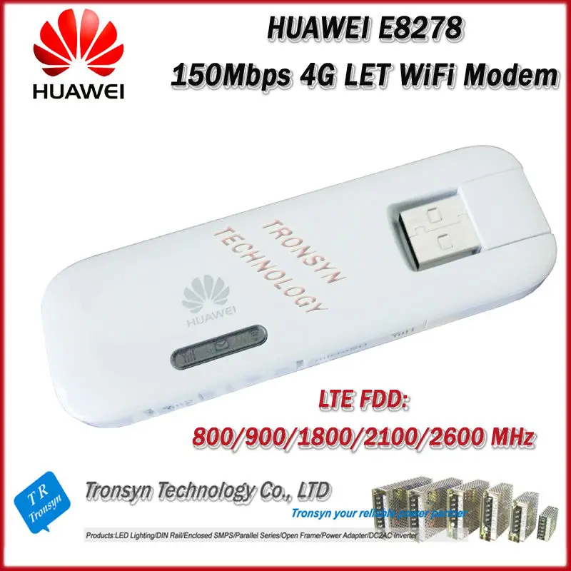 Новое поступление разблокированный LTE FDD 150 Мбит/с HUAWEI E8278 4G мобильный WiFi ключ и 4G USB wifi-модем