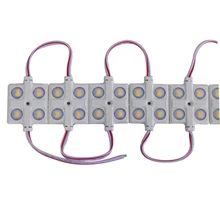 500 шт./лот светодиодный модуль 5730 4 LED 2 Вт Модуль 12 В полноцветный водонепроницаемый Супер ярче площади СВЕТОДИОДНЫЕ модули освещение