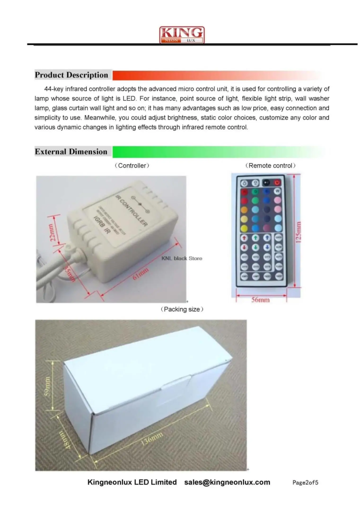 44key ИК-пульт RGB мини контроллер, цвет мечта привела контроллер для LED SMD 5050/3528, DC12V-24V 2A* 3 канала