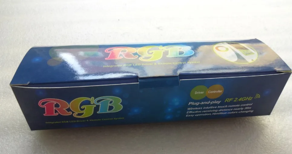 2.4 ГГц СИД РФ RGB сенсорный контроллер, AC100-240V вход, 12 В* 3A* 3 выходной канал