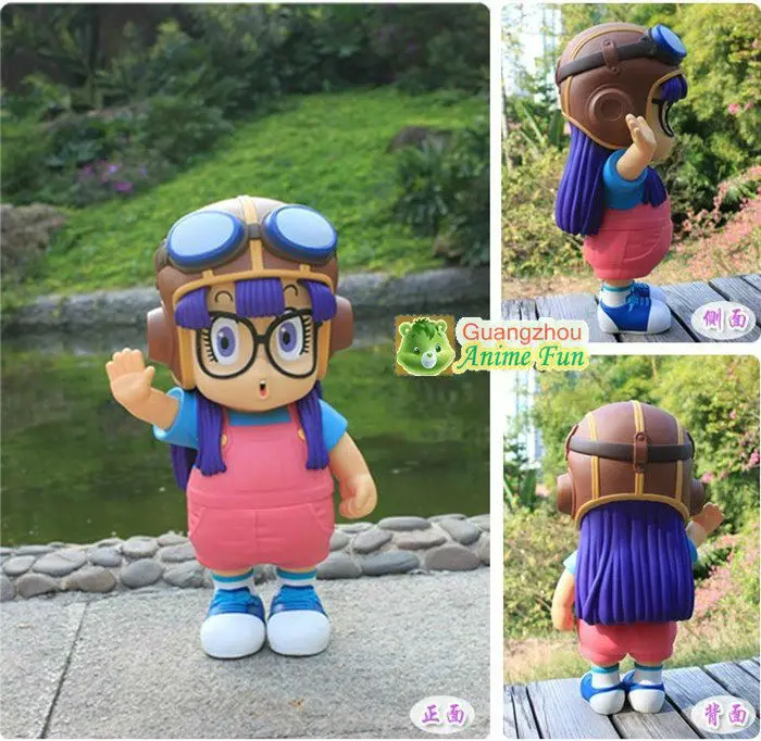 2 шт./компл. Dr. Slump игрушка из аниме Arale с летающим capanime ПВХ Куклы 40 см высота прекрасная форма