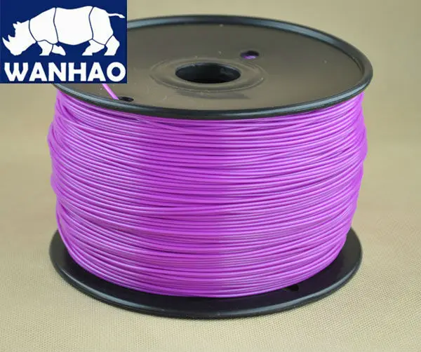 Экологически чистые Wanhao полноцветные ABS/PLA нити 1,75 мм и 3,00 мм для 3D принтера/печатного материала. Индивидуальные/классический