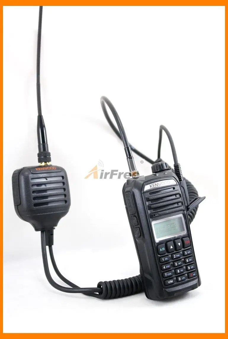 Микрофон ручной динамик микрофон+ антенна SMA-F адаптер для Baofeng WOUXUN UV-5R