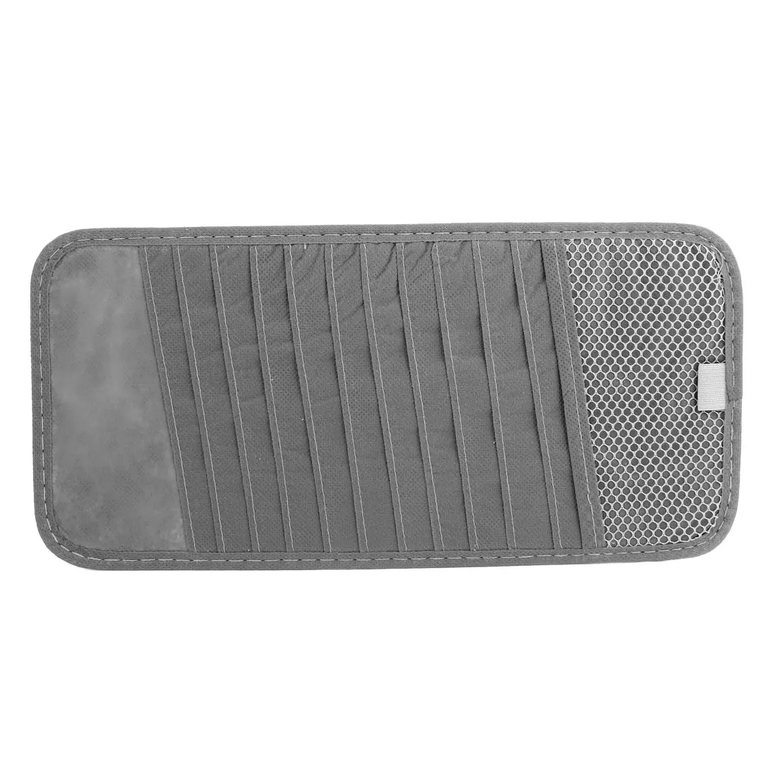 X Autohaux Vehicle Car Sun Visor Gray Non-Woven 12 Cd Dvd Storage Holder | Автомобили и мотоциклы