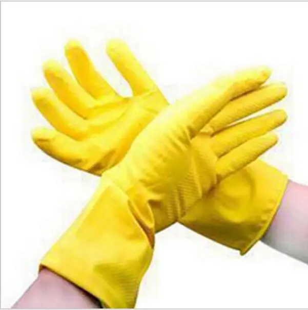 Dishwashing rubber gloves, latex gloves, waterproof laundry housework