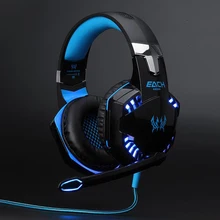 High Quality Gaming Headset Headphones Over-Ear Computer Games Earphones Headphone Game Headset With Microphone Mic LED for PC