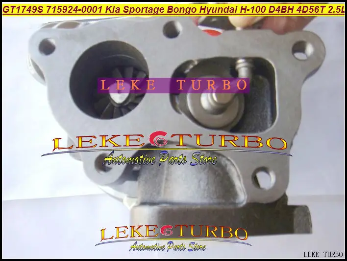 - GT1749S 715924-5001S 28200-42610 KIA Sportage Bongo Pregio K-Series Hyundai H-100 D4BH 4D56TCi 2.5L TURBO (1)