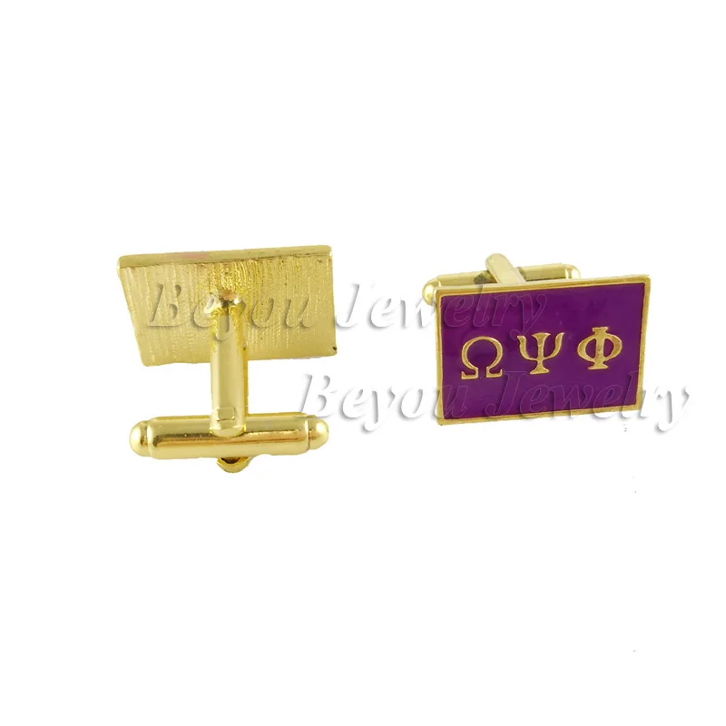 Omegaa Psi Phi Fraternity запонки ювелирные изделия