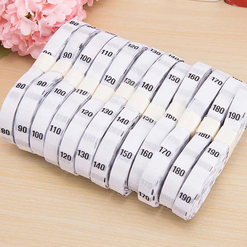100 шт. номера размеров белая этикетка полиэфирной ткани 80 85 90 95 105 ---- 170 175 180 185 190 195 |