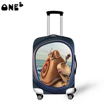 ONE2 design fashion style 22,24,26 inch custom any logo and material nylon plastic protective luggage cover