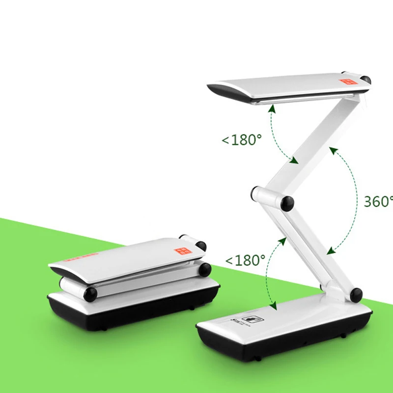 Dimmable Folding Led Desk Light USB Adjustable Portable ...