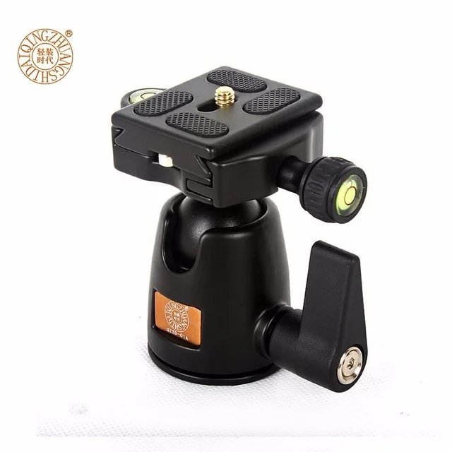 Camera Tripod Ball Head 360 Degree Fluid Rotation Tripod Ballhead