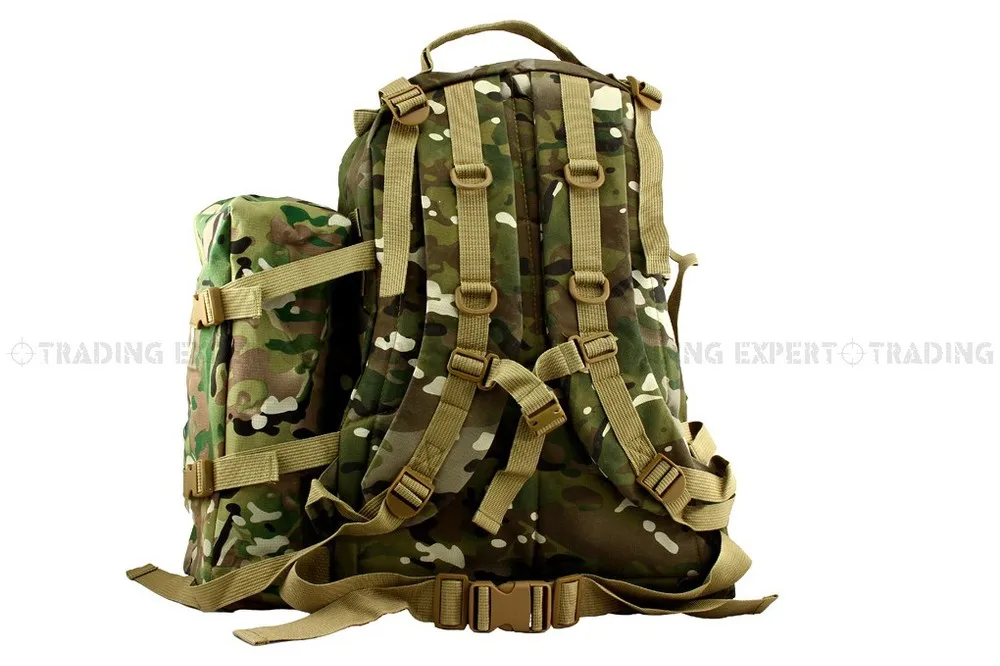 Открытый военный тактический рюкзак USMC 3D+ 1 нападение рюкзак сумка Мультикам [CG-03-CP]