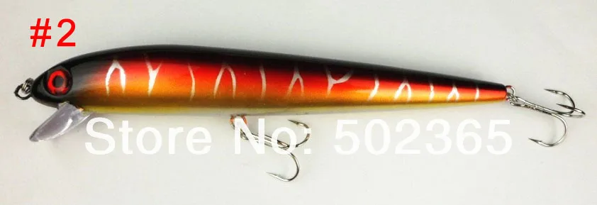 20 шт. минноу lures17.6cm 27.2 г 2 крючки адреналин бас пластиковые колебание рыболовные снасти приманки воблеры рыбалка pesca