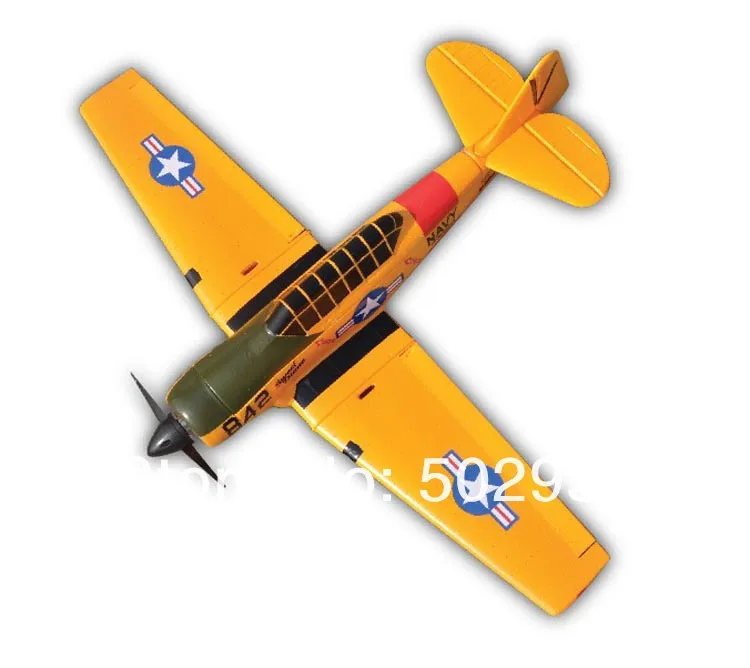 При-6 техасец 4ch Мини RC Дистанционное управление электрическая Warbird pnp, AT6, на 6