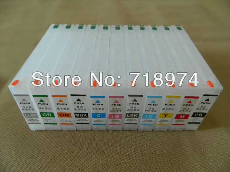 Высокое качество! T6551-T6558-T655A-T655B многоразового картридж для Epson 4900 с DHL