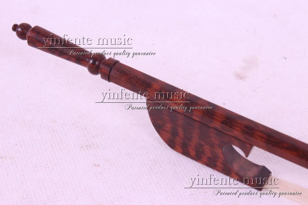 Snakewood 1 шт. 4/4 Скрипка Лук барокко белый конский хвост прямой#8