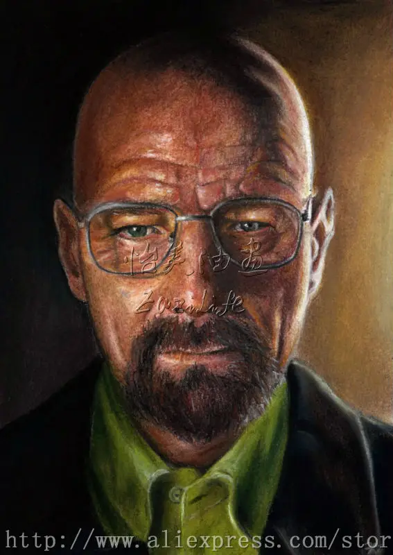 Breaking Bad Уолтер Уайт Краски ing Домашний Декор Ation масла Краски ing настенные панно для гостиной Домашний декор плакат Wall Art Краски 6