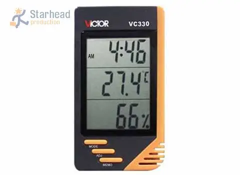 Testo 605-H1 термо-гигрометр Измеритель температуры влажности, с держателем воздуховода и расчет точки росы