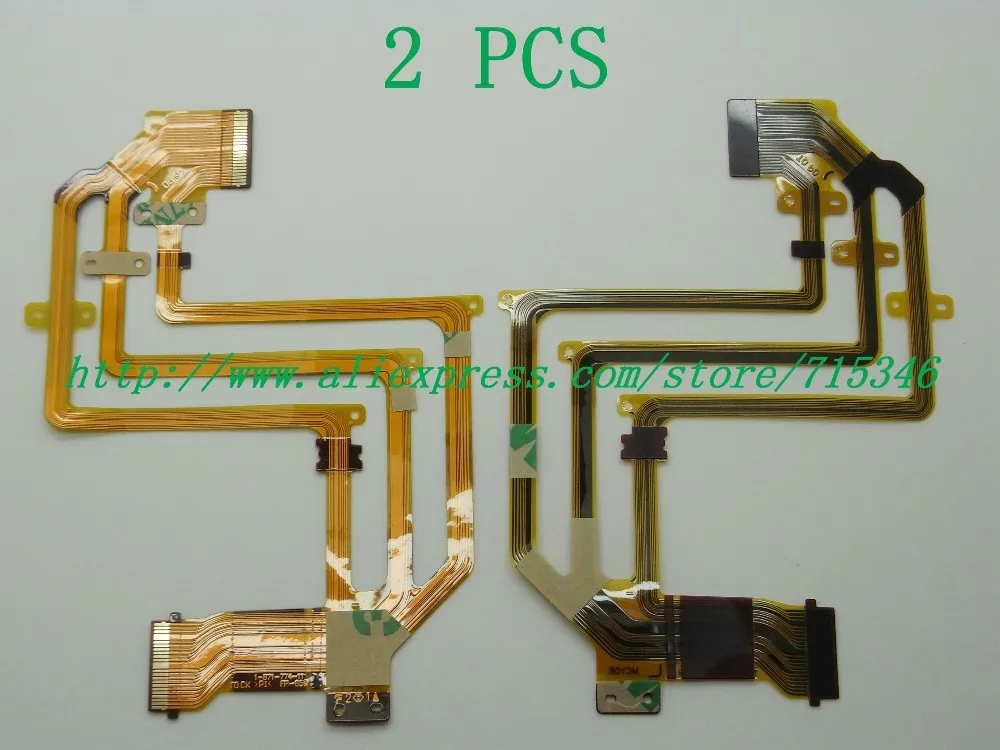 2 шт./ ЖК-гибкий кабель для Sony HDR-HC5E HC7E HC9E SR10E SR210E SR220E ремонт видеокамеры часть