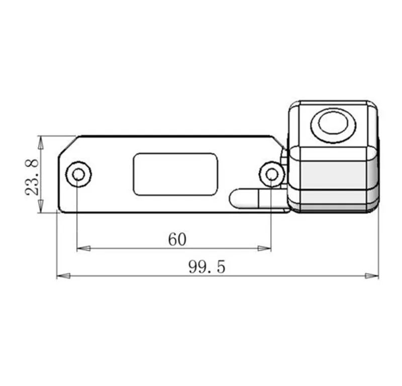 Водонепроницаемое зеркало заднего вида автомобиля с функцией ночного видения
