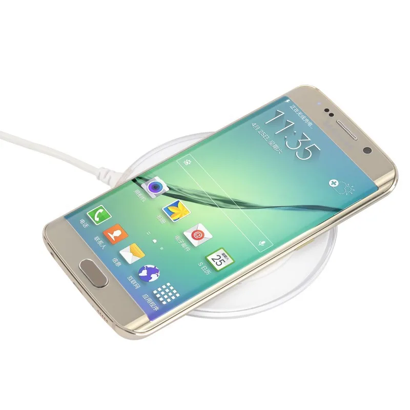 50pcs/lot EP-PG920I Qi Wireless Pad Charger Desktop Charging Adapter For Samsung Galaxy S6 7 Edge 8 9 plus Note 8 Nokia Google