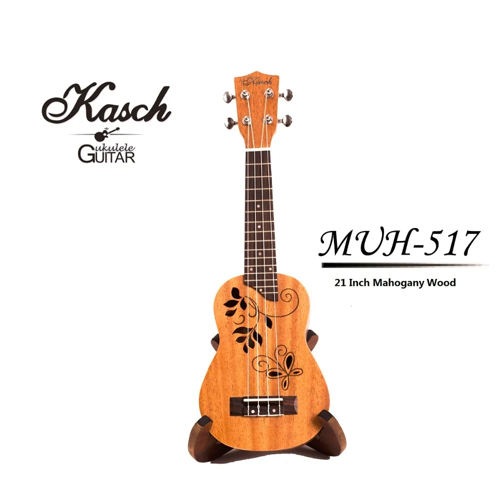 Укулеле Kasch 21 ''компактное Гавайское красное дерево Аквила розетка мост