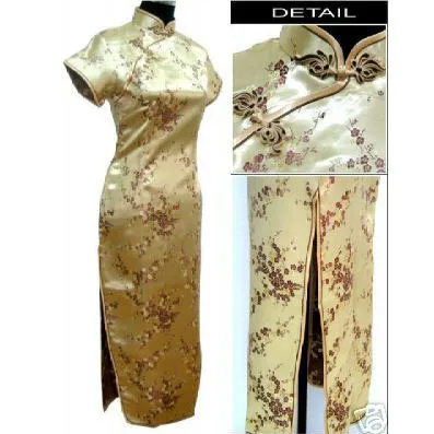 Китайские традиционные Для женщин Qipao Cheongsam вечернее платье S, M, L, XL, XXL, XXXL, 4XL, 5XL, 6XL J3080