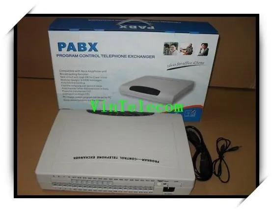Китайский телефонный коммутатор завод VinTelecom CP832 телефон PABX система/PBX/телефонная система SOHO АТС-малый бизнес решение