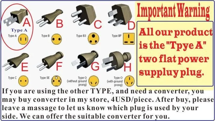 Converter of Power Supply Plug
