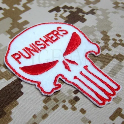 Красный NSWDG DEVGRU Seal Team 6 Черепа Вышивка патч значки B2859