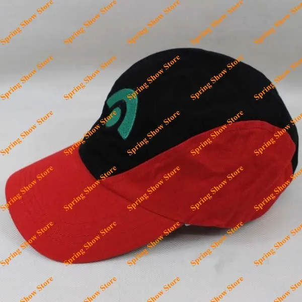 Pocket Monster Ash Ketchum шляпа Cosplay Snapback Topee Аниме Бейсболка