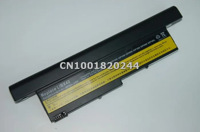 Ноутбук Батарея для IBM ThinkPad X40 X41 92P0999 92P1000 92P1001 92P1009 92P1078 92P1146 92P11FRU 92P1143