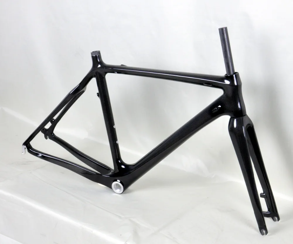 FM059 полный карбоновый di2 cyclo-cross дорожный каркас CX дисковый тормоз дорожный велосипед рама+ вилка+ подседельный штырь+ гарнитура в черном матовом покрытии